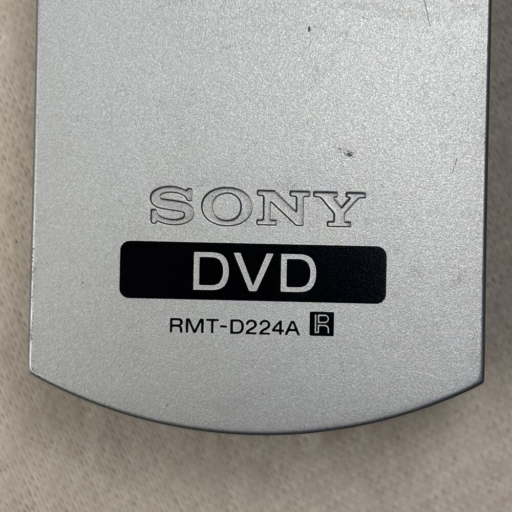 Sony DVD Player Remote Control RMT-0224A Genuine OEM - Picture 4 of 11